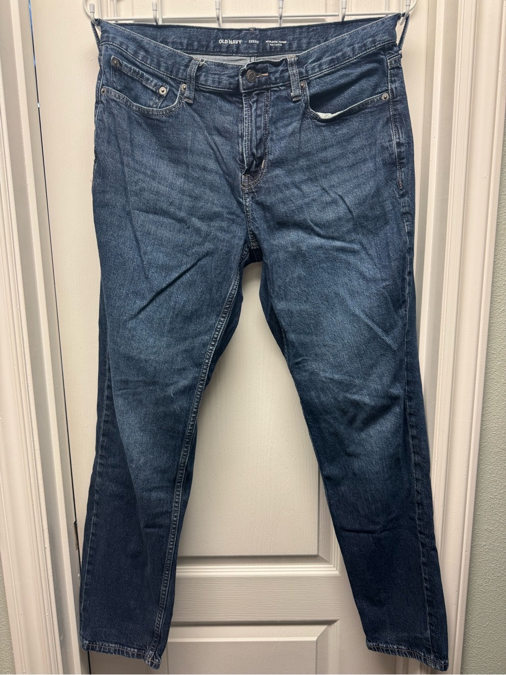 Old Navy Athletic Taper Jeans with built in flex
